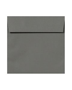 LUX Square Envelopes, 6 1/2in x 6 1/2in, Peel & Press Closure, Smoke Gray, Pack Of 1,000