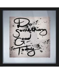 PTM Images Framed Art, Do Something, 18inH x 18inW