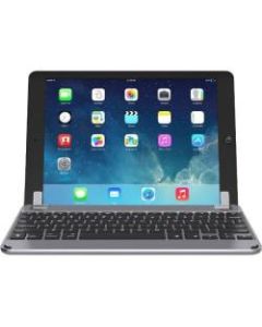 Brydge BRY1012 Keyboard/Cover Case for 9.7in Apple iPad Air, iPad Air 2, iPad Pro, iPad (5th Generation), iPad (6th Generation) Tablet - Space Gray - Aluminum Body - 0.3in Height x 6.6in Width x 9.4in Depth - 1 Pack