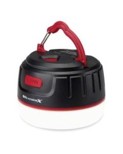 WeatherX 16-LED Rechargeable Lantern, 3-3/16in, Black/Red
