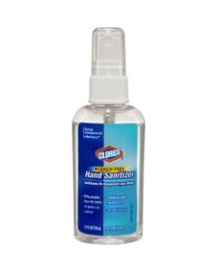Clorox Commercial Solutions Hand Sanitizer Spray - 2 fl oz (59.1 mL) - Spray Bottle Dispenser - Kill Germs - Hand - Clear - Bleach-free, Non-sticky, Non-greasy - 5208 / Pallet