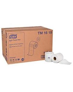 Tork OptiCore Universal 2-Ply Toilet Paper, 100% Recycled, 288-5/16ft Per Roll, Pack Of 36 Rolls