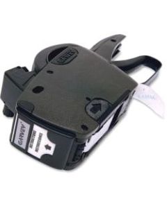 Consolidated Stamp One-line Pricemarking Label Gun - Label - 0.81in x 0.44in - Black - Rubberized Grip, Jam-free, Drop-in Loading, Fast-drying