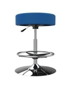 Marco Group Cushioned Swivel Stool, Royal Blue