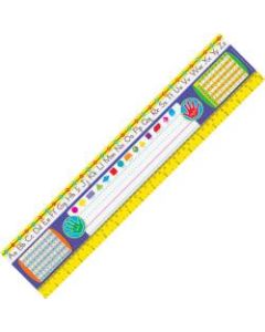 Trend Gr 2-3 Desk Toppers Reference Name Plates - 3.75in Height x 18in Width x 16in Length - Multicolor - 36 / Pack