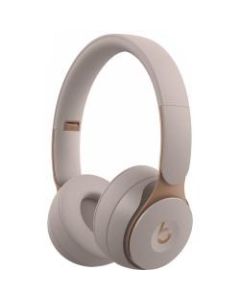 Beats by Dr. Dre Solo Pro Wireless Noise Cancelling Headphones - Grey - Stereo - Wireless - Bluetooth - Over-the-head - Binaural - Circumaural - Noise Canceling - Gray