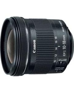 Canon - 10 mm to 18 mm - f/5.6 - Ultra Wide Angle Zoom Lens for Canon EF-S - Designed for Digital Camera - 67 mm Attachment - 0.15x Magnification - 1.8x Optical Zoom - Optical IS - STM - 2.9in Diameter