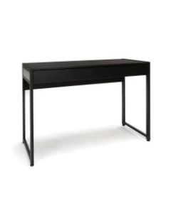 Essentials By OFM 2-Drawer Office Desk, Espresso