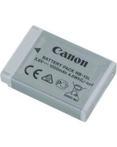 Canon Battery Pack NB-13L - For Camera - Battery Rechargeable - 1250 mAh - 3.6 V DC