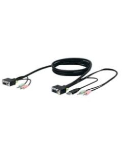 Belkin SOHO KVM Replacement Cable Kit - 10ft KVM Cable - Gray