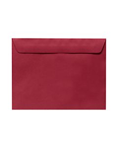 LUX Booklet 9in x 12in Envelopes, Gummed Seal, Garnet Red, Pack Of 1,000
