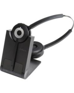 Jabra PRO 920 Headset - Stereo - Wireless - DECT - 393.7 ft - Over-the-head - Binaural - Supra-aural - Noise Canceling