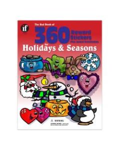 Instructional Fair Red Book Of Reward Stickers For Holidays and Seasons, 1 1/4ft" x 1ft", Multicolor