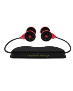 Mind Reader Ab Roller With Handles, Red