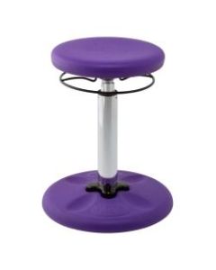 Kore Kids Adjustable Wobble Chair, 15-1/2in to 21-1/2inH, Purple