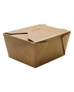 Karat Fold-To-Go Boxes, 30 Oz, Kraft, Case Of 450 Boxes