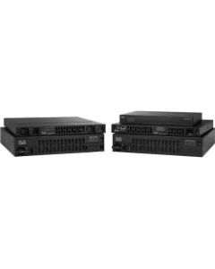 Cisco 4351 Router - 3 Ports - 3 RJ-45 Port(s) - Management Port - 10 - 4 GB - Gigabit Ethernet - 1U - Rack-mountable, Wall Mountable - 90 Day
