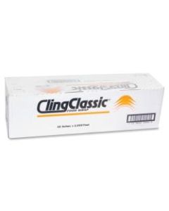 Webster Cling Classic Food Wrap - 18in Width x 2000 ft Length - Dispenser - Plastic - Clear