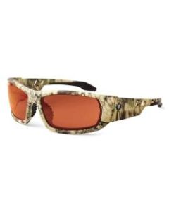 Ergodyne Skullerz Safety Glasses, Odin, Kryptek Highlander Frame, Copper Lens