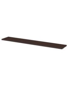 Bush Business Furniture Office In An Hour Reception Gallery Shelf, Mocha Cherry Finish, Standard Delivery