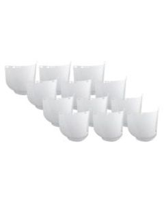Jackson Safety F20 Polycarbonate Face Shields, Unbound, 15 1/2in x 8in, Clear, Case Of 12 Shields