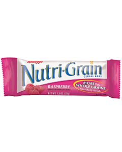 Kelloggs Nutri-Grain Bars, Raspberry, 1.3 Oz, Box Of 16