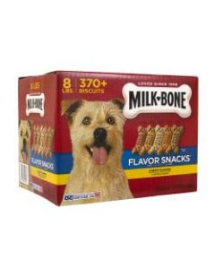 Milk-Bone Flavor Snacks Dog Biscuits, 8-Lb Box