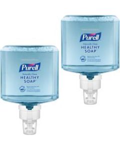 Purell ES8 Professional Naturally Clean Foam Hand Soap, Unscented, 40.5 Oz, Carton Of 2 Refills