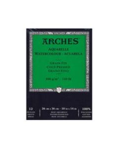 Arches Watercolor Pad, 10in x 14in, Cold-Pressed, 140 Lb, White