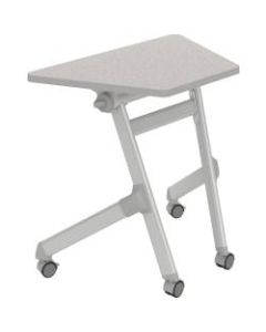 Safco Learn 33inW Nesting Trapezoid Student School Desk, Gray