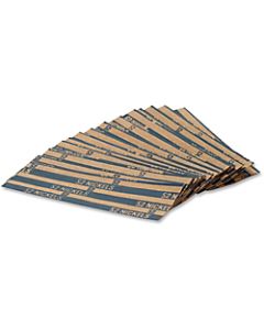 PAP-R Flat Coin Wrappers - Total $2.00 in 40 Coins of 5cents Denomination - Heavy Duty - Paper, Kraft - Blue