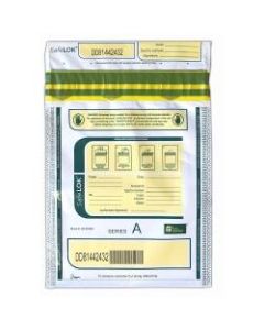 Control Group Tamper-Evident Deposit Bags, 9in x 12in, White, Pack Of 100