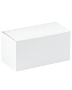 Office Depot Brand Gift Boxes, 9inL x 4 1/2inW x 4 1/2inH, 100% Recycled, White, Case Of 100