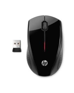 HP X3000 Wireless Optical Mouse, Black/Metallic Gray