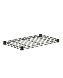 Honey-Can-Do Powder-Coat Steel Shelf, 350-Lb Capacity, 1inH x 14inW x 36inD, Black