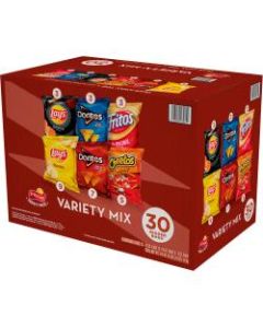 Frito-Lay Variety Pack, Classic Chips, 1.0 Oz, Pack of 30 Bags