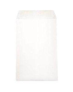 JAM Paper Open-End 6in x 9in Envelopes, Gummed Closure, White, Pack Of 50 Envelopes
