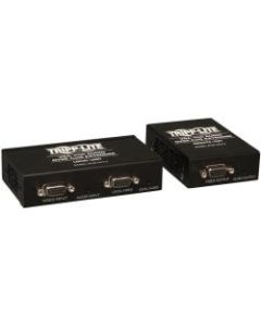 Tripp Lite VGA & Audio over Cat5/Cat6 Video Extender Kit Transmitter Receiver TAA GSA - 1 Input Device - 2 Output Device - 1000 ft Range - 2 x Network (RJ-45) - 1 x VGA In - 2 x VGA Out - 1920 x 1440 - Twisted Pair - Category 6 - Wall Mountable