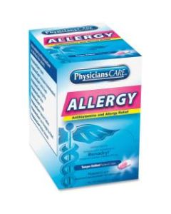 PhysiciansCare Allergy Relief Tablets, Box of 50