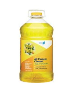 Pine-Sol All Purpose Cleaner - CloroxPro - Concentrate Liquid - 144 fl oz (4.5 quart) - Lemon Fresh Scent - 126 / Pallet - Yellow