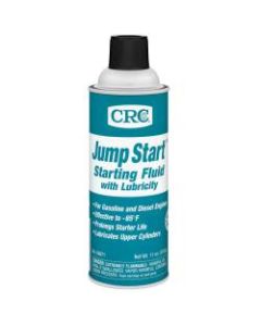 CRC Jump Start Starting Fluid With Lubricity, 16 Oz, Pack Of 12 Bottles