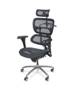 MooreCo Butterfly Chair, Chrome/Black
