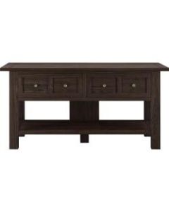 Ameriwood Home Pillars Apothecary Console Table For Flat-Screen TVs Up To 55in, Brown