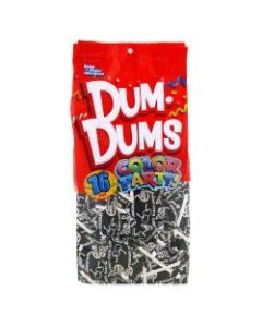 Dum Dums Black Cherry Lollipops, Party Black, 75 Pieces Per Bag, Pack Of 2 Bags
