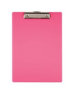 Office Depot Brand Acrylic Clipboard, 12 11/16in x 9in, Magenta