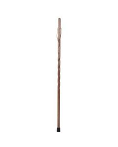 Brazos Walking Sticks Twisted Trekker Oak Walking Stick, 55in, Red