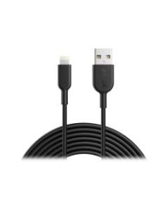 Anker PowerLine II Braid - Lightning cable - Lightning male to USB male - 10 ft - black - for Apple iPad/iPhone/iPod (Lightning)