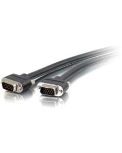 C2G 25ft VGA Cable - Select - In Wall Rated - M/M - 25 ft VGA Video Cable for Video Device, Monitor - First End: 1 x HD-15 Male VGA - Second End: 1 x HD-15 Male VGA - Black