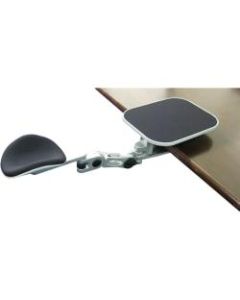 Ergoguys EG-ErgoArm Adjustable Computer Arm Rest With Mouse Pad, Silver