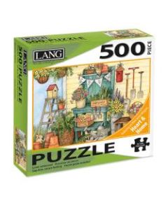 Lang 500-Piece Jigsaw Puzzle, Potters Bench